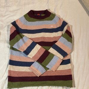 Kappa Women’s Multicolor Striped rollneck Sweater